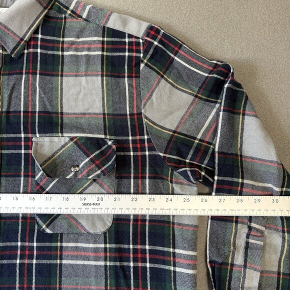 VTG Northwest Territory Flannel Shirt Men 2XL Plaid Outdoor Cabincore Grunge 90s - Picture 7 of 16